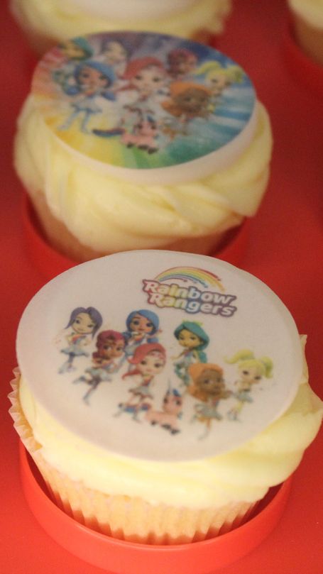 Rainbow Rangers Cake Toppers