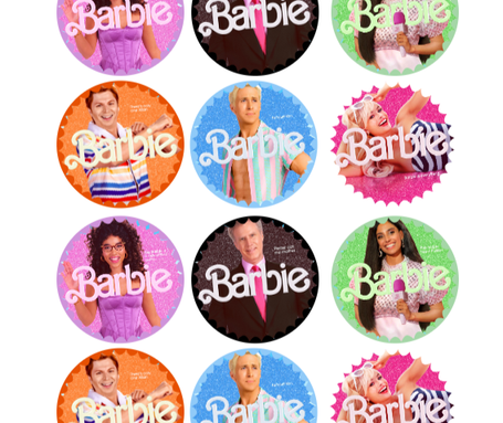Cupcake edible prints