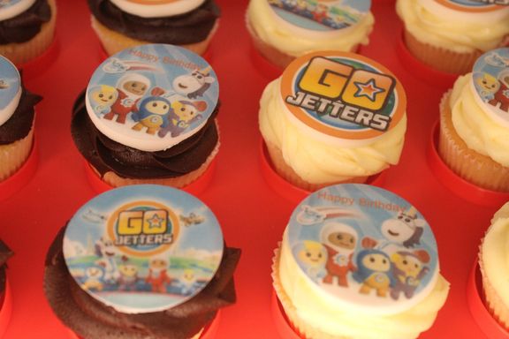 go jetters cake topper