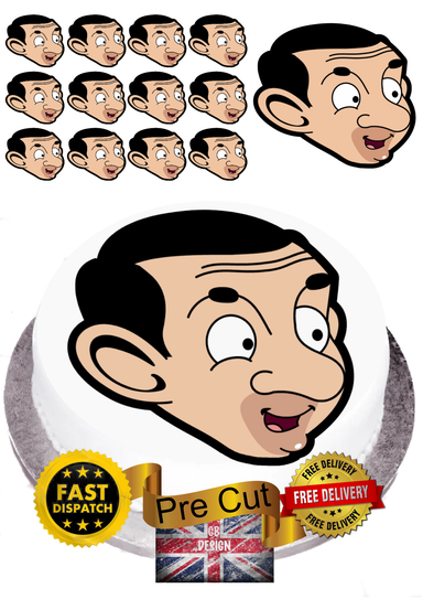 mr bean cake topper