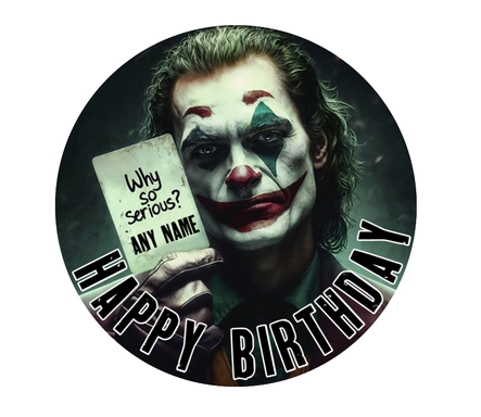Joker edible topper