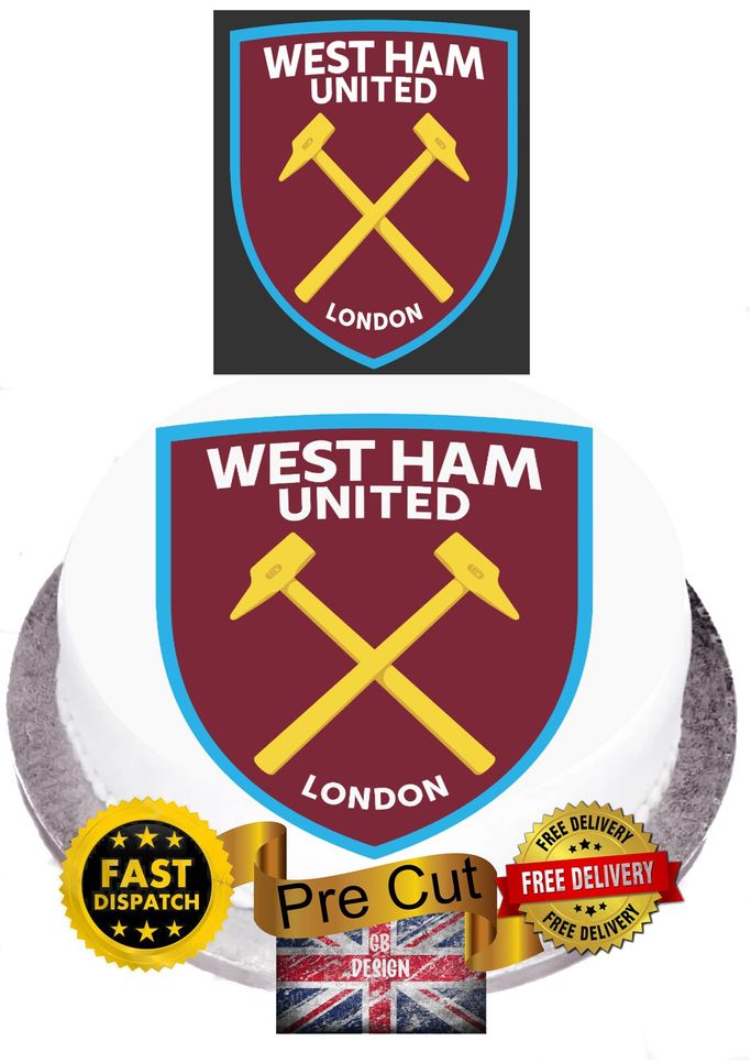 The Hammers cake topper
