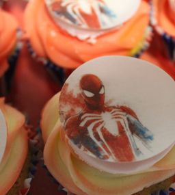 Spiderman edible prints