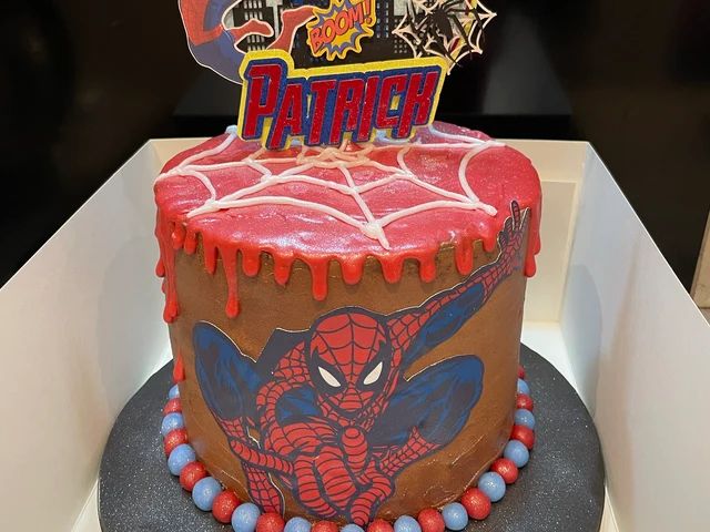 spiderman edible topper