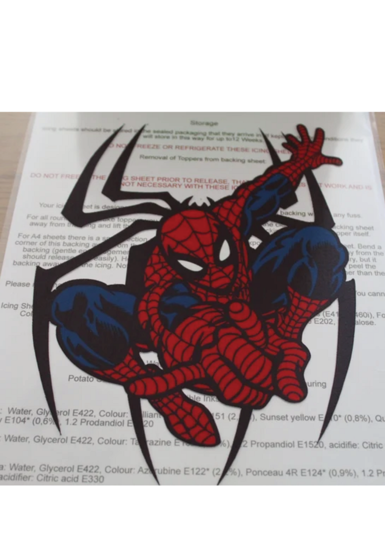 Spiderman Cake Topper