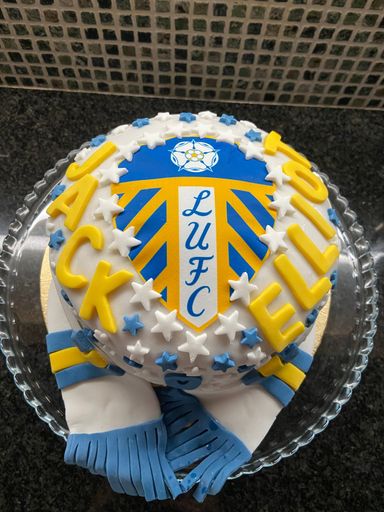 leeds united fc edible print