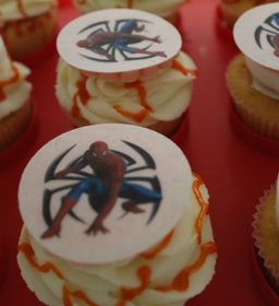 Spidy cupcakecake toppers