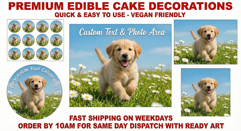 Personalised edible prints